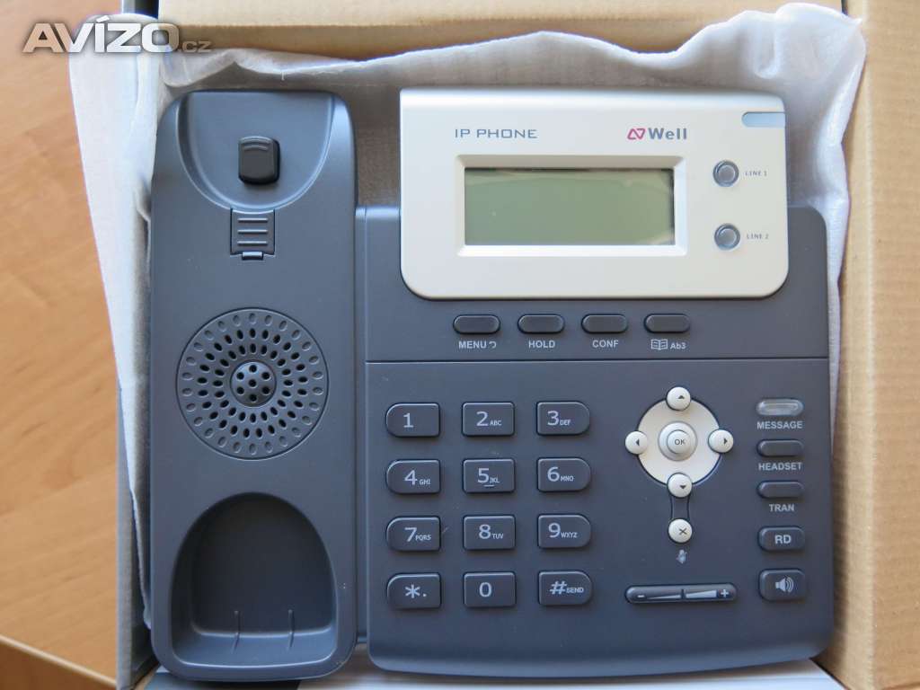  IP telefon Well SIP-T20